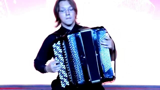 Вячеслав Черников "Отрада" Играет баянист Данил Дернейко (НСМШ, Новосибирск)
