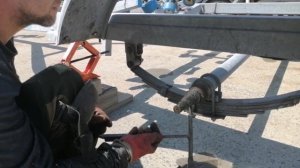 меняем ступицу на прицепе #сваркаступицы #сварщик #сваркаэлектродом #сваркаметалла