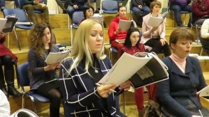 Г. Ф. Гендель - оратория ''Самсон'' (фрагмент репетиции)