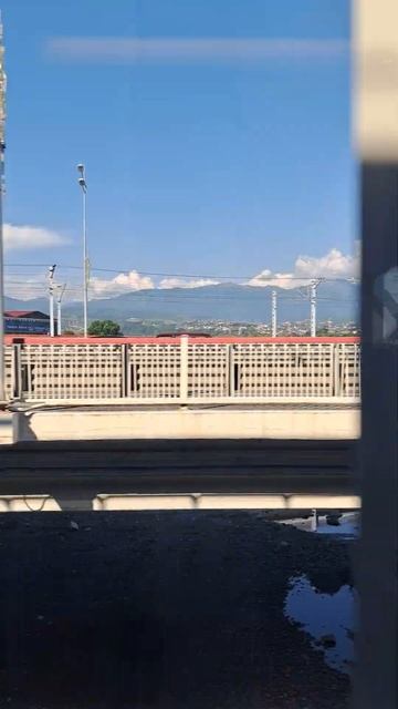 Адлер из окна "Ласточки". #travel. смотреть онлайн