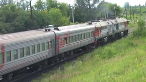 2М62У-0007 с поездом № 425 Челябинск - Калининград