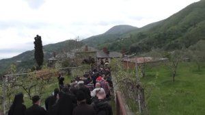 Чудотворная икона Достойно Есть. Афон 2017. Крестный ход.