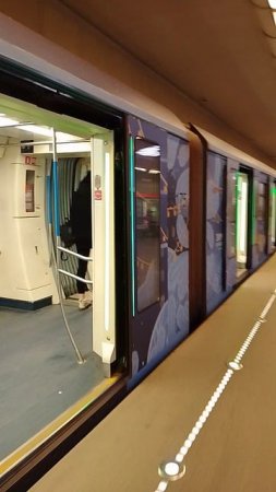 Зимний❄️ поезд Метро! 🚇 Современный