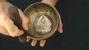 Поющая чаша Бутанская 14,9 см, Ми 337 Гц