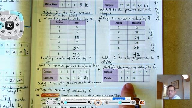 3rd grade GO Math-Lesson 5.1 Describe Patterns pages 189-192 смотреть онлайн