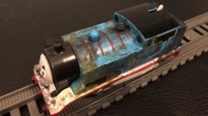 Trackmaster Thomas the Privatized Tank Engine custom