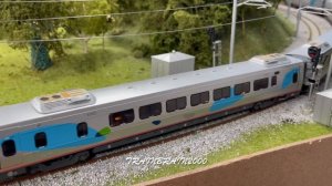 Modern 2022 Ho Scale Amtrak Trains Compilation! 4K