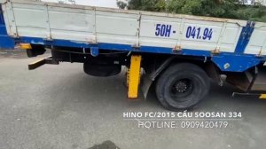 Bán xe cẩu HINO FC gắn Cẩu Soosan 3 tấn SCS334