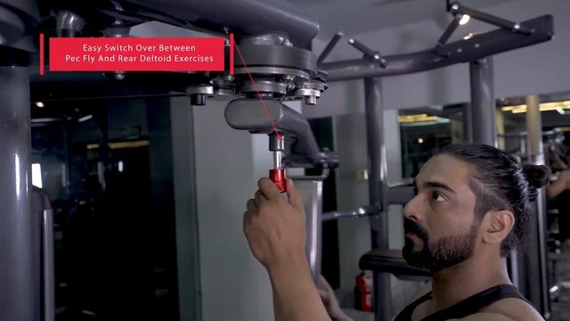 Build Your Pectoral And Rear Delt With Premium M7 1011 Pec Fly Rear Delt By Into Wellness