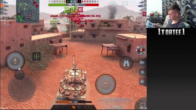 WoT Blitz выкатываю ИС-7 с BepTyLLIKa смотреть онлайн