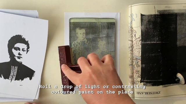 Laser Image Transfer Prints with a Gelli Arts® Gel Plate by Marsha Valk смотреть онлайн