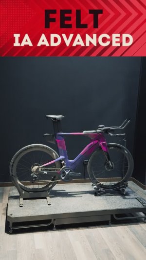 Велосипед для триатлона Felt IA Advanced Ultegra Di2 | Аэродинамичная конструкция и легкий вес