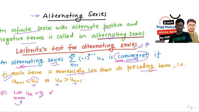 Infinite Series | Part 18 | B.tech Students | Engineering Mathematics | RADIAN NG | BY AMIT LAL SIR смотреть онлайн