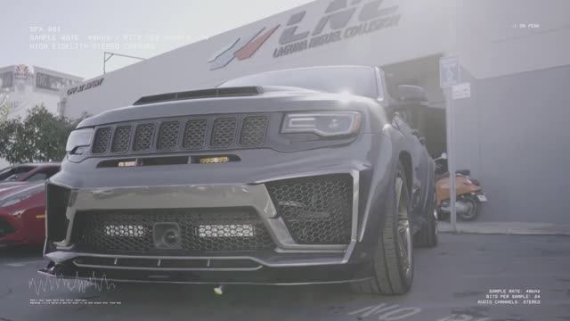 Тюнинг Jeep Trackhawk в Лос-Анджелесе США 700+ лс