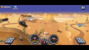 Walkthrough Gameplay Tank 20556Meters on Desert Valley-Adventure || Hill Climb Racing2