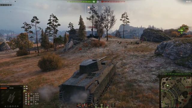 Танк O Ni очень интересно ведет в бою World of Tanks смотреть онлайн