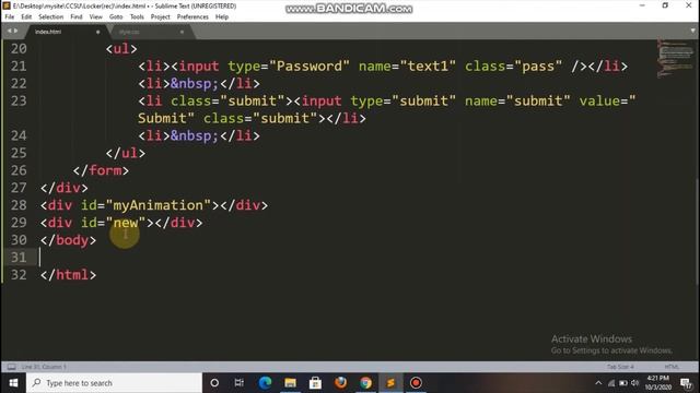 How to Make Locker Using HTML, CSS and JavaScript || Full Responsive || Smartcode India
