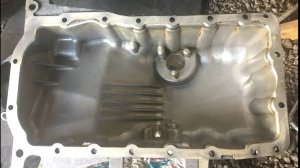 Снятие поддона Audi a4 b6 1.8t