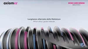 Impianto dentale Axiom X3® - Oltre le frontiere - ANTHOGYR