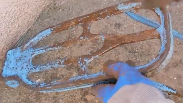 Старый советский велосипед , полная реставрация. смотреть онлайн