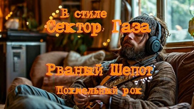 В стиле Сектор Газа - Похмельный Рок (Ai Cover Рваный Шепот)