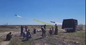 Украинцы используют многоцелевые ракеты Brimstone в качестве РСЗО и запускают с Газелей, май 2022