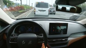 Hongqi E-QM5 EV POV Drive