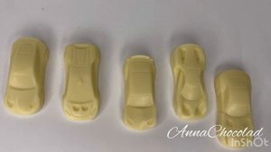 Автомобили Ламборджини из шоколада