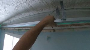 перетяжка натяжного потолка