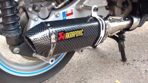 My scooter Aprilia Atlantic 500 exhaust without DB killer