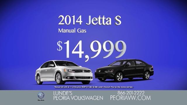PeoriaVW - Jetta 2014 Clearance Event Ends Soon смотреть онлайн