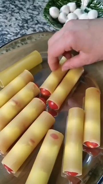 CANNELLONI MOZZARELLA PASTA! 🤯🍝 смотреть онлайн