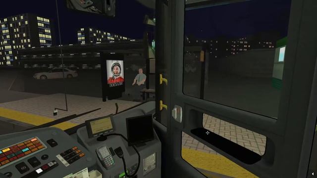 Ночной рейс на ЛиАЗ 5292.60OMSI 2Москва