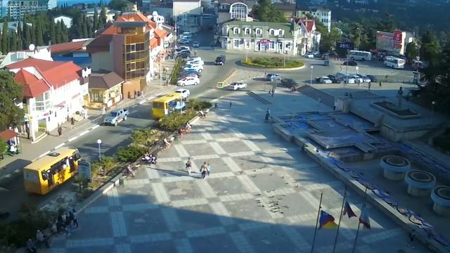 Вебкамера Площадь Советская. Запись 18.05.2018 18:00:03