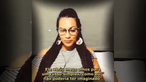 Бразильянка говорит по-русски.  ( Brasileira falando Russo)direto da comunidade no RJ