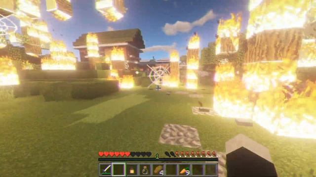 Жуткая Заброшенная Деревня! Фильм ужасов майнкрафт смотреть онлайн