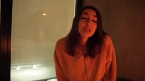 Girl pissing her pants after desperate to pee