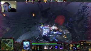 Dota 2 gameplay Normal All pick hard carry Luna