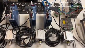 Mach4 CNC EtherCAT AC Servo Motors 750W and Spindle Control