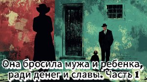 Она бросила мужа и ребенка, ради денег и славы. Часть 1