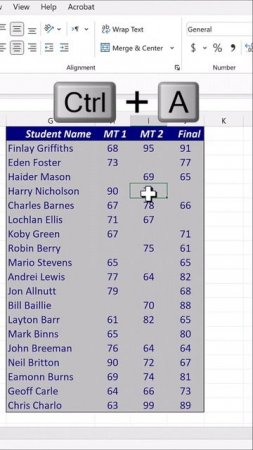 Fill Blanks Cells in Excel  | Excel Tips and tricks | #shorts