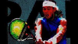 Rafa Nadal - Loading screen (ZX Spectrum)