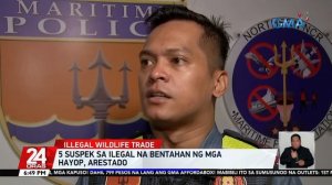 5 suspek sa ilegal na bentahan ng mga hayop, arestado | 24 Oras