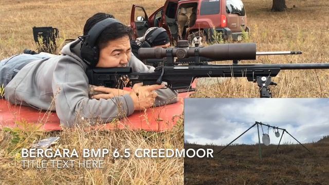 Bergara BMP 6.5 CM vs Tikka t3x 6.5 CM at 500 meters смотреть онлайн