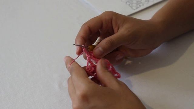Вязание крючком. Crochet.  Квадратный цветочный мотив 1. Часть 4.3 (полумотив)
