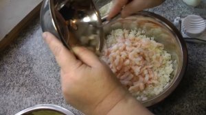 САЛАТ С КРЕВЕТКАМИ И РИСОМ