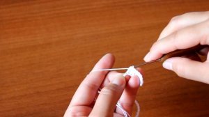 Круглая Филейная салфетка крючком (1 часть) with subtitles