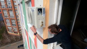 монтаж сплита