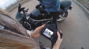 С сестрой на мотоцикле | И немного о Kawasaki ZX7R