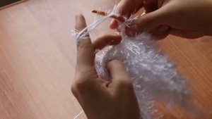 Пряжа "Травка". Особенности вязания - 2 часть.